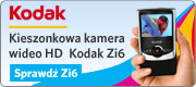 Kamera kieszonkowa Kodak Zi6 z rozdzielczością HD!