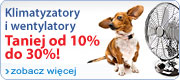 Klimatyzatory w wentylatory teraz od 10% do 30% taniej!