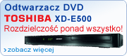 Odtwarzacz DVD Toshiba XD-E500 - Rozdzielczość ponad wszystko