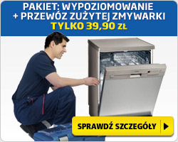 Zdjęcie blokad, podłączenie i wypoziomowanie pralki