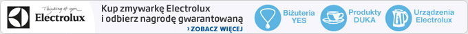 Kup zmywarkę Electrolux i odbierz prezent gwarantowany. 