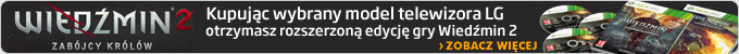 Wiedźmin 2 przy zakupie TV LG