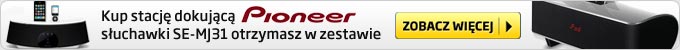Kup stację dokującą Pioneer, słuchawki otrzymasz w zestawie