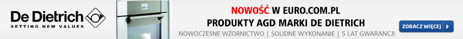 Nowość! Produkty AGD marki De Dietrich.