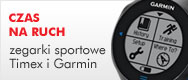 Czas na ruch - zegarki Timex Garmin