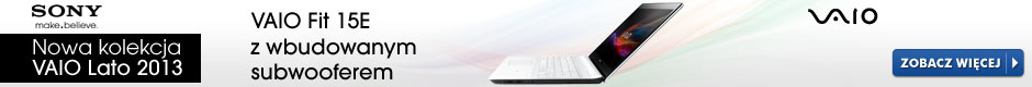 Sony VAIO -  kolekcja lato 2013,