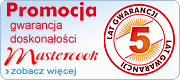 Promocja na pralki Mastercook - Gwarancja doskonałości - kup pralkę i odbierz prezent lub 5 lat gwarancji