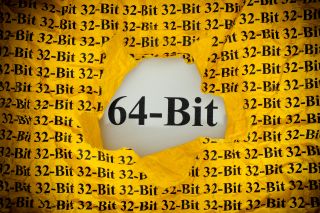 64 bit wyłaniający się spośród 32 bit