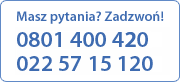 Zamówienia telefoniczne: 22 57 15 120