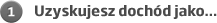 Uzyskujesz dochód jako...
