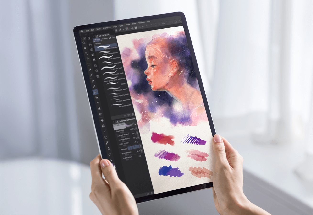 samsung galaxy tab s7+ jako tablet graficzny