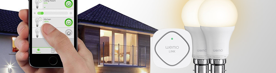 żarówka led ze wzmacniaczem Belkin WeMo LED Lightning Starter Kit