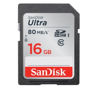 Karta SD SanDisk Ultra SDHC Class 10 UHS-I 16GB