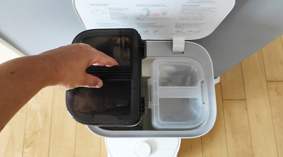 pojemniki na wode w robocie xiaomi