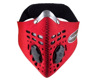 Maska antysmogowa Respro Techno Red dzięki filtrowi kombinacyjnemu chroni wszechstronnie przed zanieczyszczeniami 