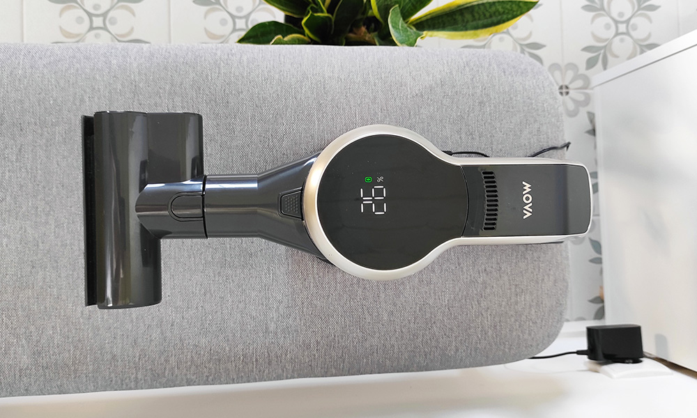 Test odkurzacza Mova S2 Detect - ładowanie akumulatora