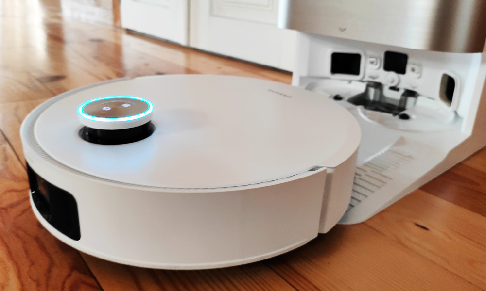 test robota Dreame X50 Ultra Complete powr&oacute;t robota do bazy