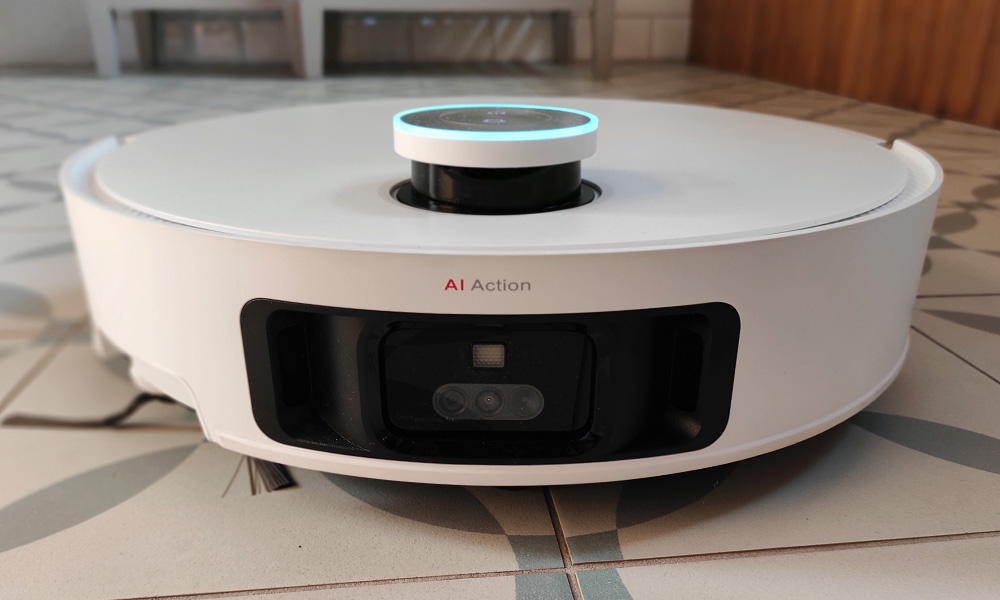 test robota Dreame X50 Ultra Complete widok na kamerę robota