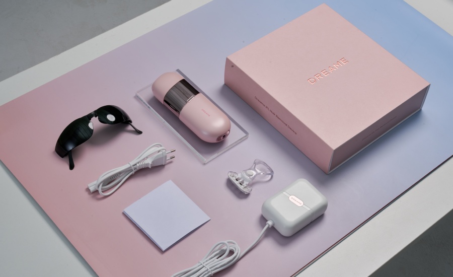 pudełko z depilatorem Dreame 