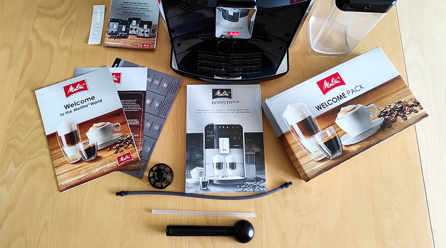 skład ekspresu do kawy melitta barista t