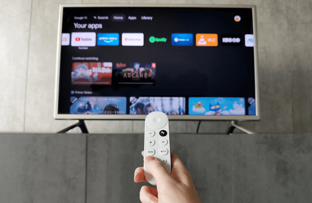 Chromecast interfejs