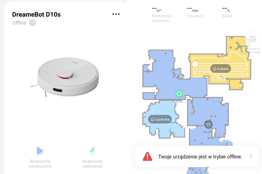 Nigdy bym nie przypuszczał, że cały proces połączenia robota odkurzającego z aplikacją może być tak prosty. Okazuje się, że naprawdę jest. Krótka instrukcja dołączona do opakowania wizualnie i tekstowo opisuje krok po kroku czynności, które należy wykonać.