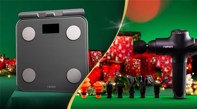 Waga z pomiarem tkanki tłuszczowej i aromatyzer