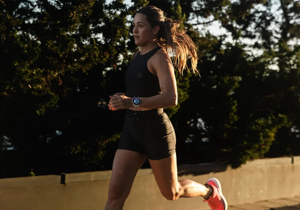 Garmin do biegania dla kobiety