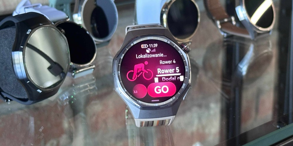 Huawei Watch GT 6 ekran treningu rowerowego