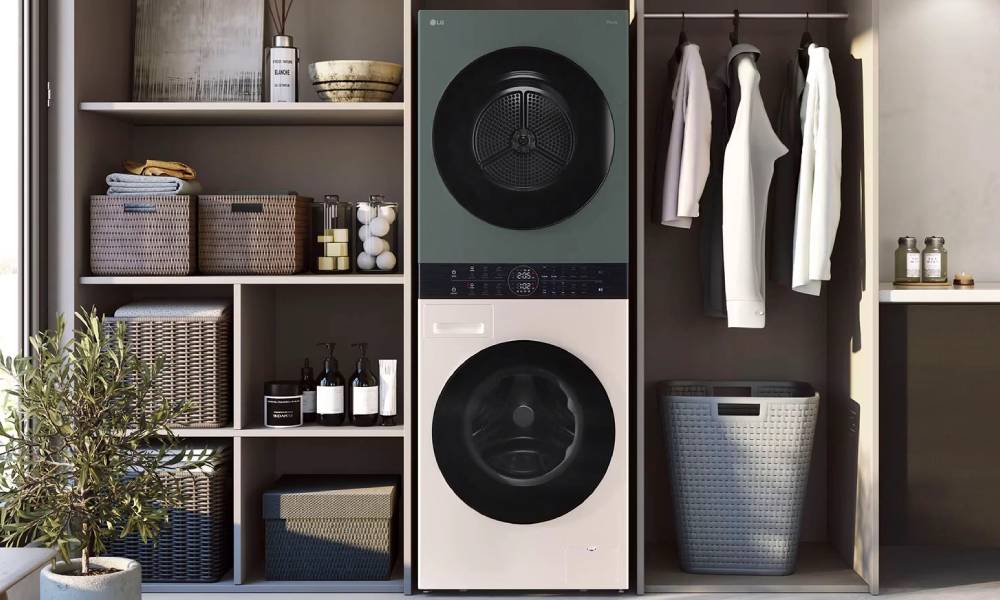 LG WashTower to nowoczesna wieża pralnicza, która nie tylko jest funkcjonalna, ale także doskonale wygląda