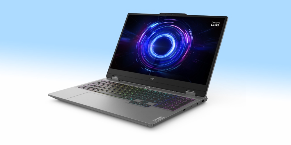 Lenovo LOQ gamingowy laptop z podświetlaną na wszystkie kolory klawiaturą