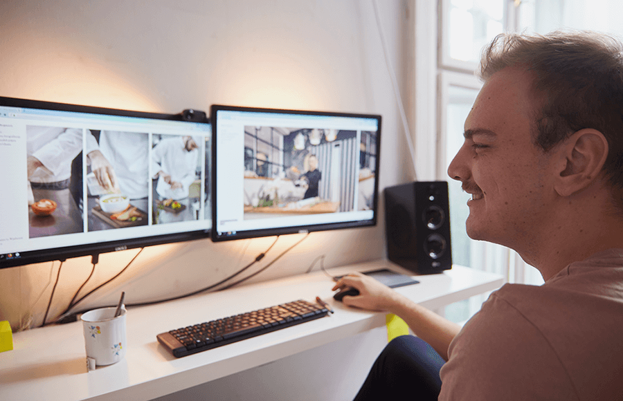 Uchwyt ścienny na monitor