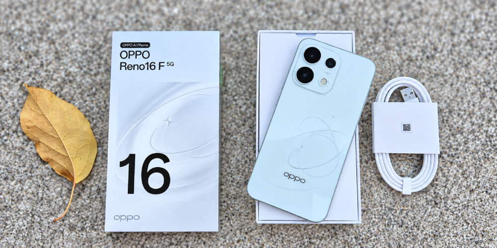 OPPO Reno 16 F pudełko