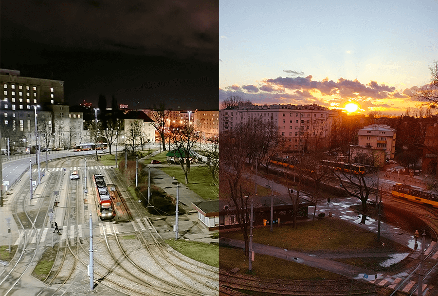 Fotografia nocna i dzienna Realme 9 Pro