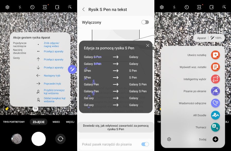 Rysik S-Pen w Samsung Galaxy S22 Ultra