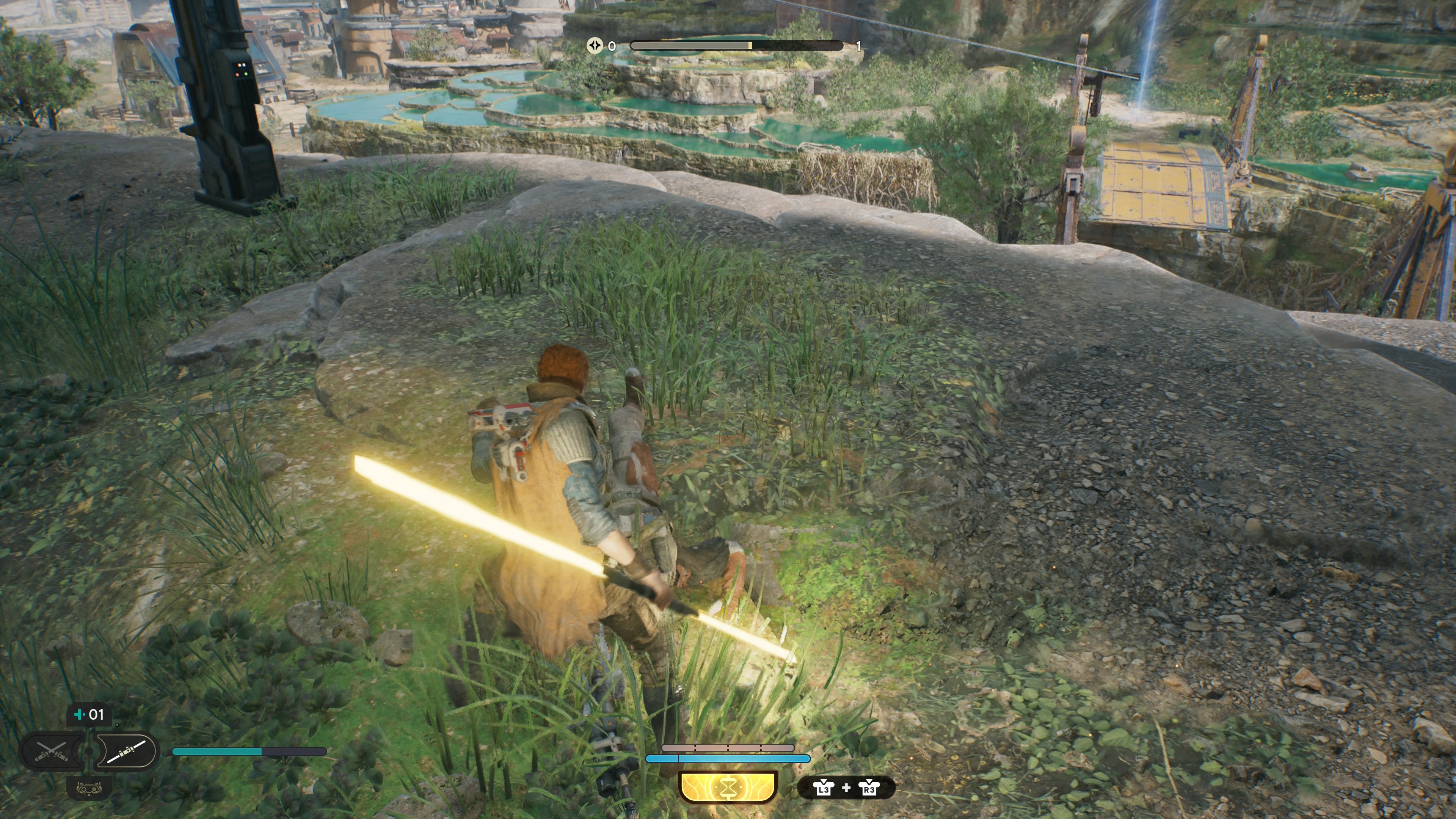 Walka w Star Wars Jedi: Ocalały wciąga. Od razu mogłem zdecydować, jak i czym chcę walczyć.