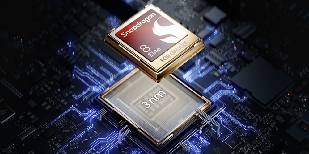 Wizualizacja procesora Qualcomm Snapdragon 8 Elite for Galaxy wykonanym w procesie 3nm