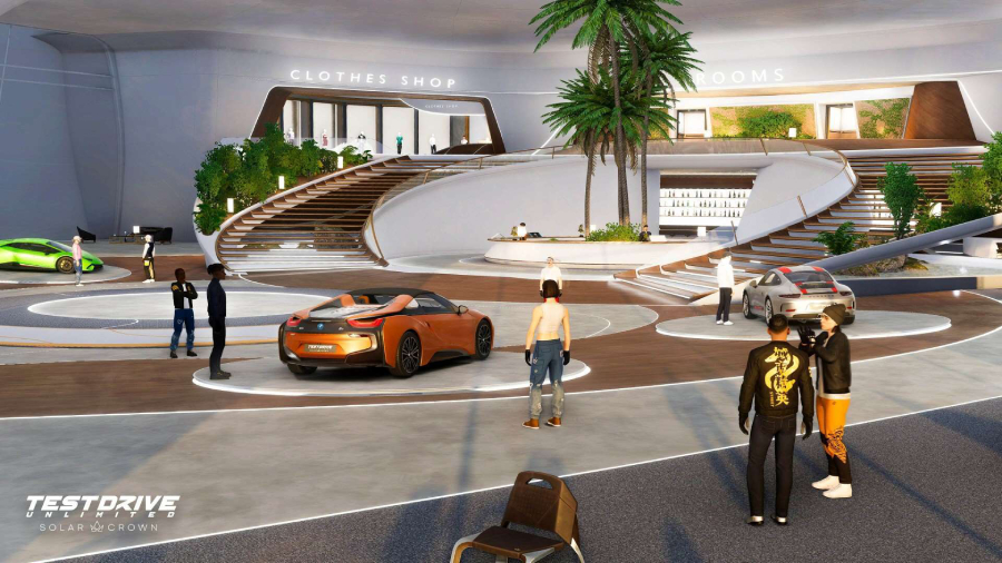 lobby hotelu solar hotel w test drive unlimited solar crown