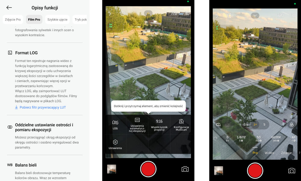 Xiaomi 17T wideo LOG