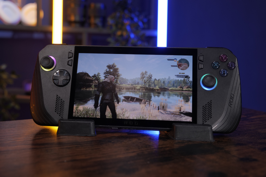 asus rog ally x granie w wiedzmina