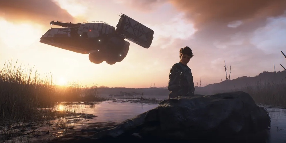 Death Stranding 2: On the Beach statek powietrzny