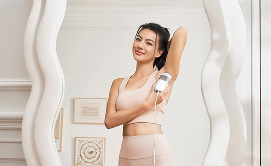 depilacja pach depilatorem ipl Dreame