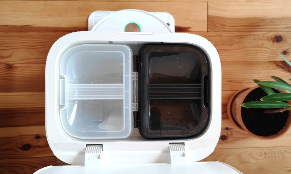 test robota Dreame X50 Ultra Complete pojemniki na wodę