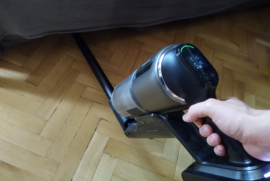lamanie odkurzacza dreame z30 zeby wjechac pod kanape