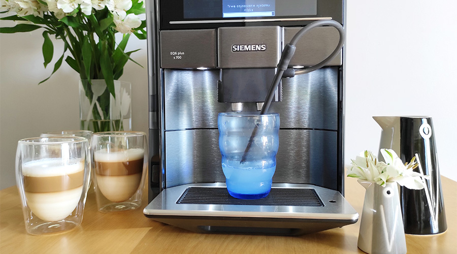 ekspres do kawy Siemens EQ6 plus s700 czyszczenie