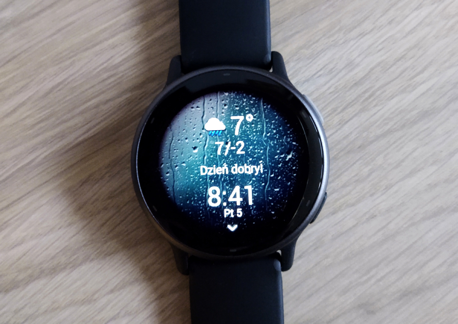 garmin raport poranny