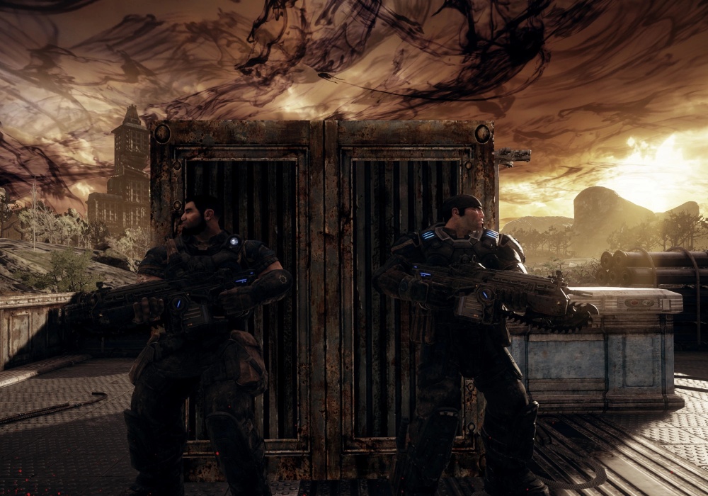 oddzial delta walczy w gears of war: reloaded