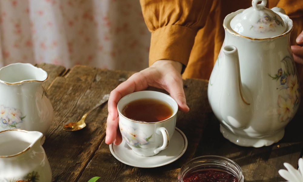 herbata w filiżance