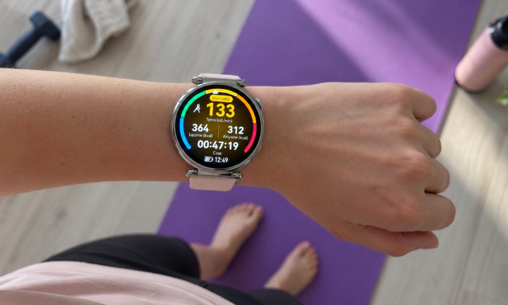 Huawei Watch GT 7 podczas treningu