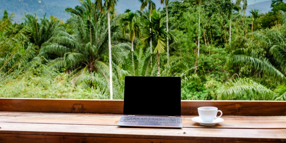 Praca zdalna za granicą